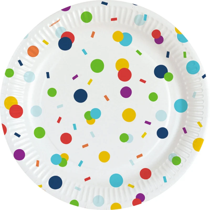 "Confetti Birthday" Partydeko Artikel