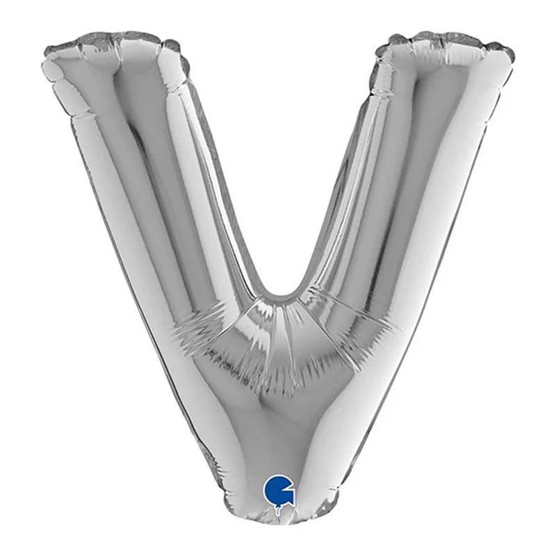 14"/Ø36cm Buchstabe silber | V
