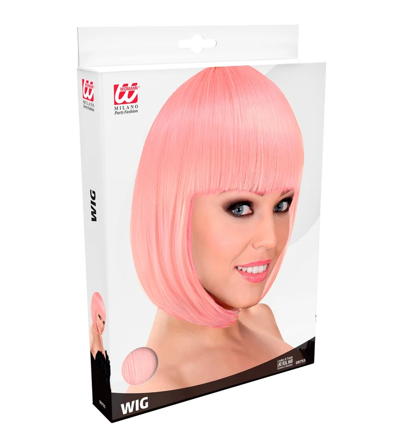 Perücke "Lou Lou" für Damen | Rosa