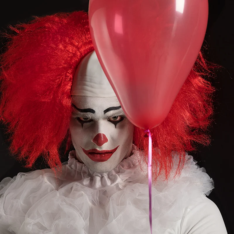 Horror Clown Perücke - Rot