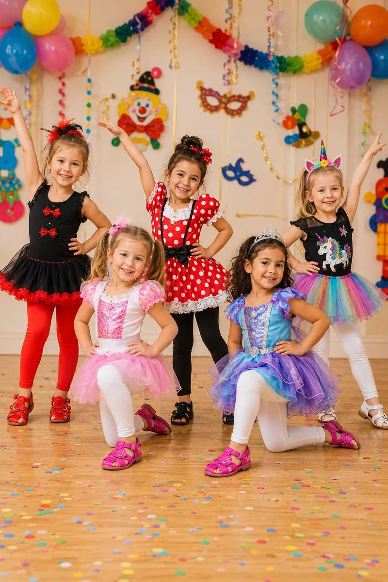 Leggings für Kinder 3 - 8 Jahre Schwarz