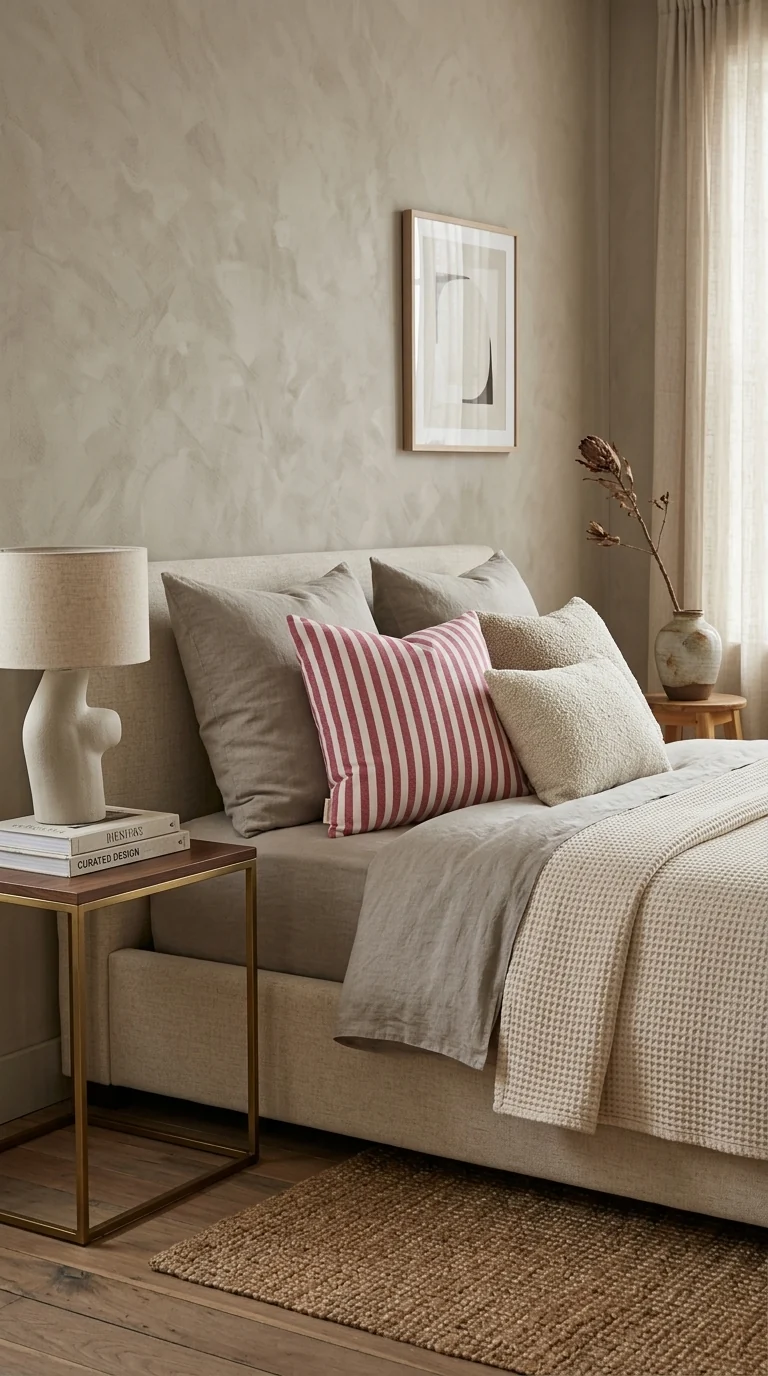 WANALA Hand Loom Natural Fiber Decorative Pillow Cover