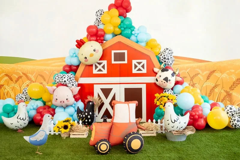 Folienballon "Traktor" | 72x63,5cm (MIT LUFT ZU BEFÜLLEN)