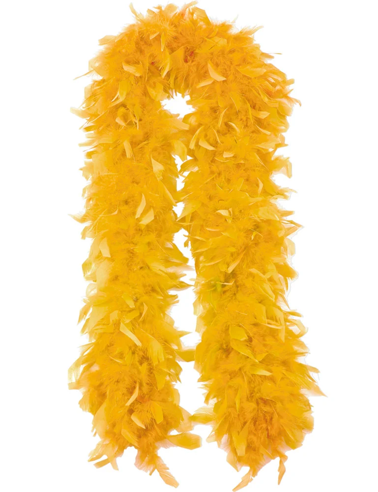 Federboa Extraordinary 180 cm - 90g | Einfarbige Boa zum Party Karneval Kostüm