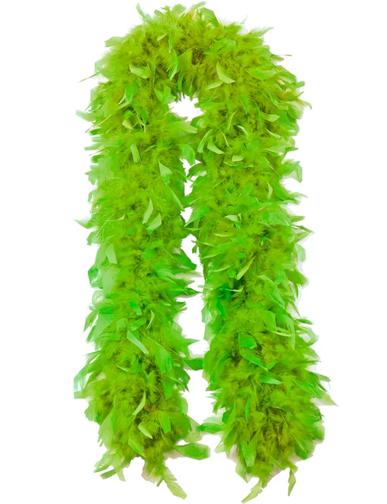 Federboa Extraordinary 180 cm - 90g | Einfarbige Boa zum Party Karneval Kostüm