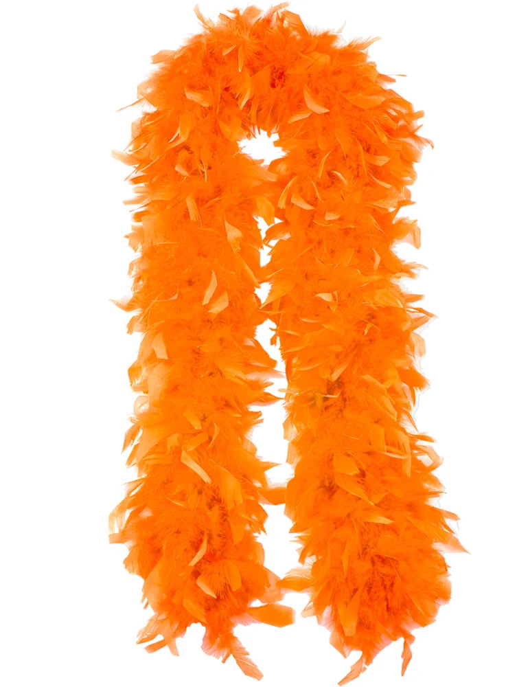 Federboa Extraordinary 180 cm - 90g | Einfarbige Boa zum Party Karneval Kostüm