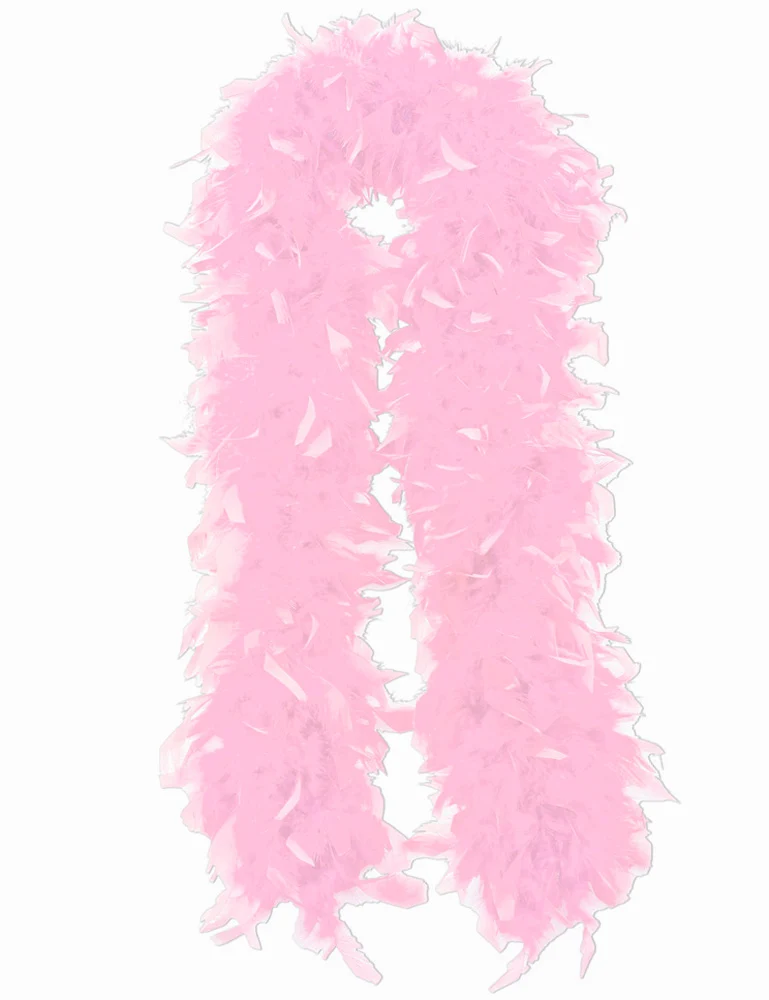 Federboa Extraordinary 180 cm - 90g | Einfarbige Boa zum Party Karneval Kostüm