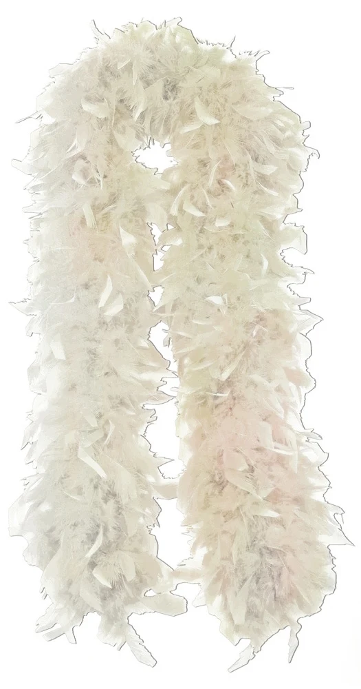 Federboa Extraordinary 180 cm - 90g | Cremeweiß