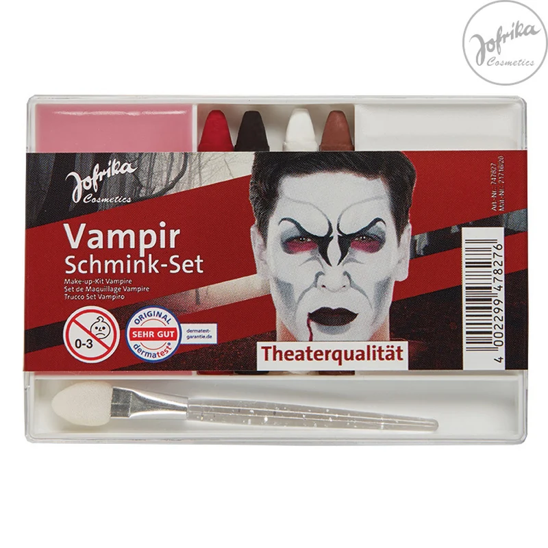Jofrika Halloween Schmink-Set "Vampir" 747827 | Theater Qualität