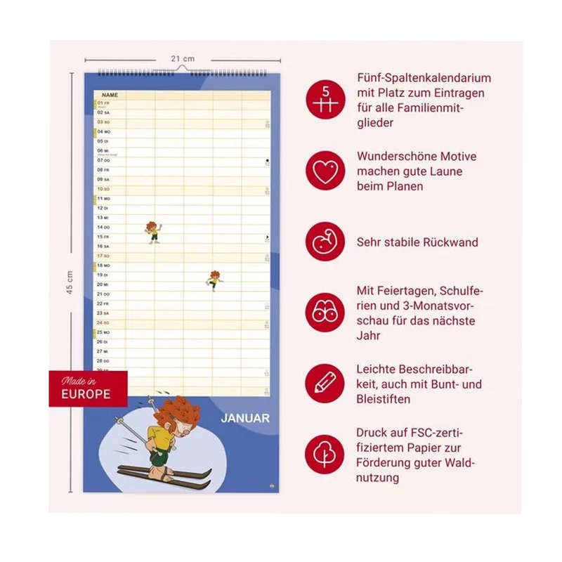 ®Pumuckl Familienplaner Kalender 2027