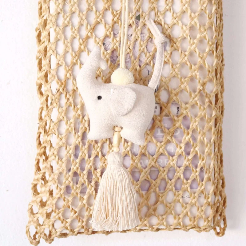 KADARA Tassel Charm (White Elephant)