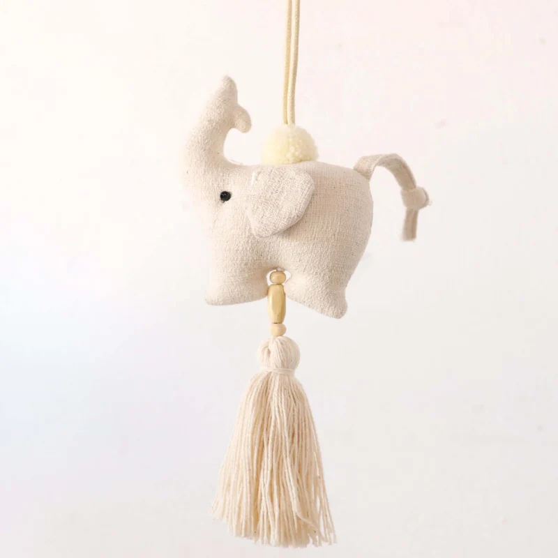 KADARA Tassel Charm (White Elephant)