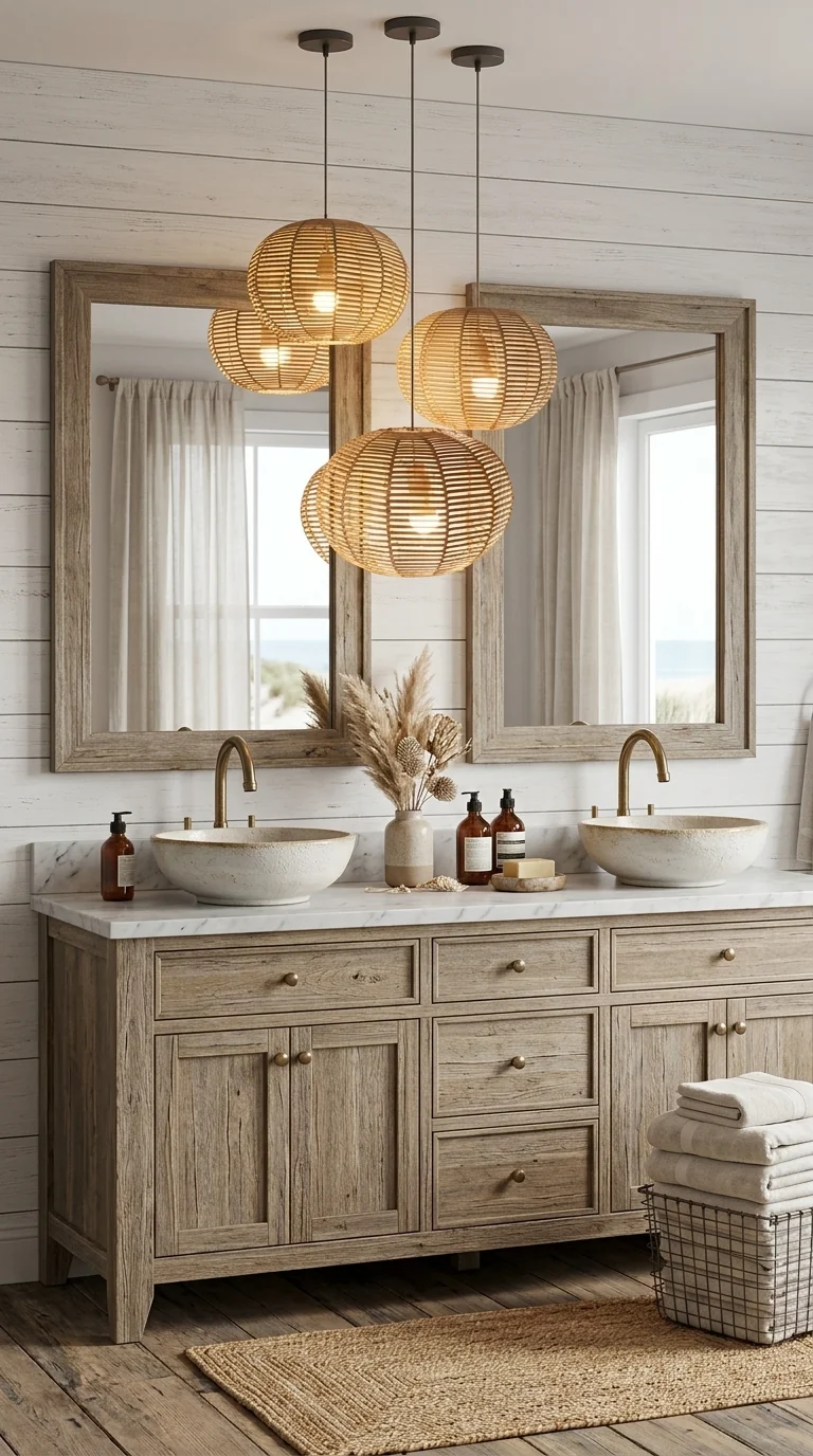 KAN – Rattan Pendant Light (Moon Shape)