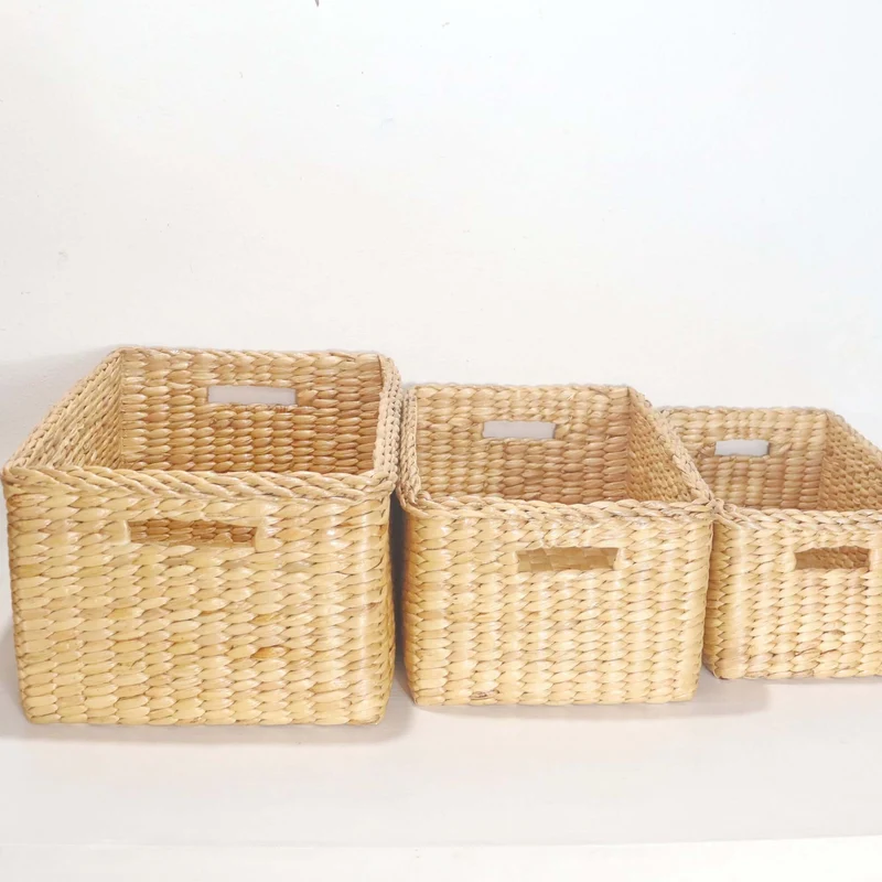 NALARAT Seagrass Basket Boxes
