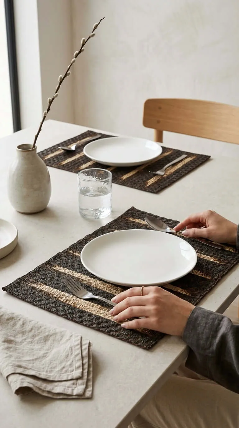 Lalavin Handwoven Sedge Placemat