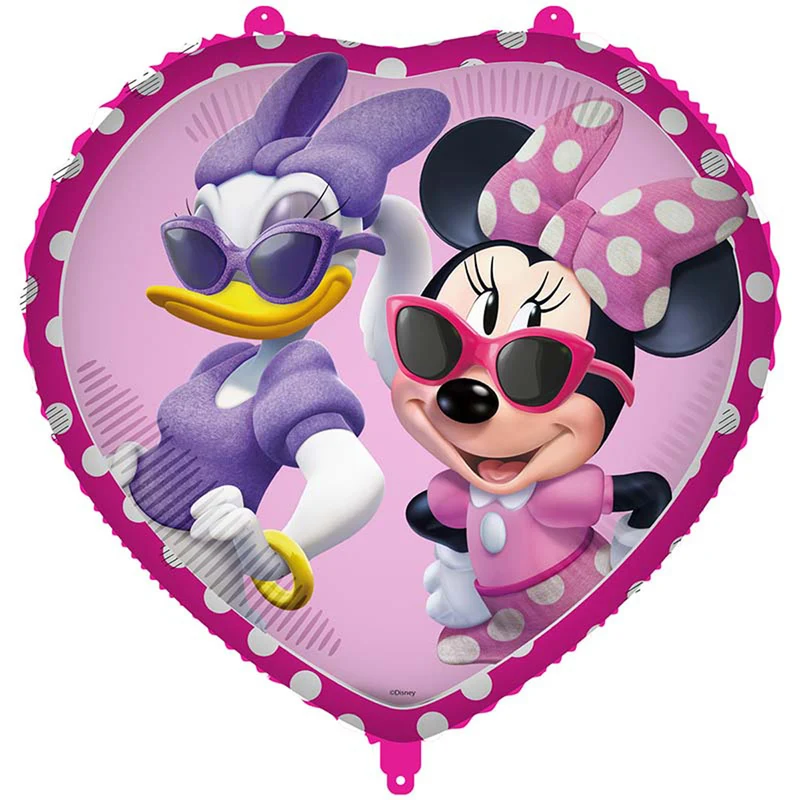 18"/Ø45cm Herz Folienballon "Minnie Junior"