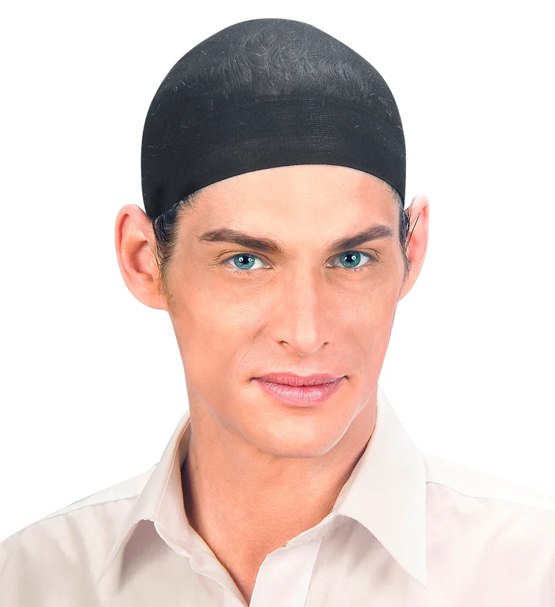 Set von 2 Haarnetzen für Perücken | Schwarz