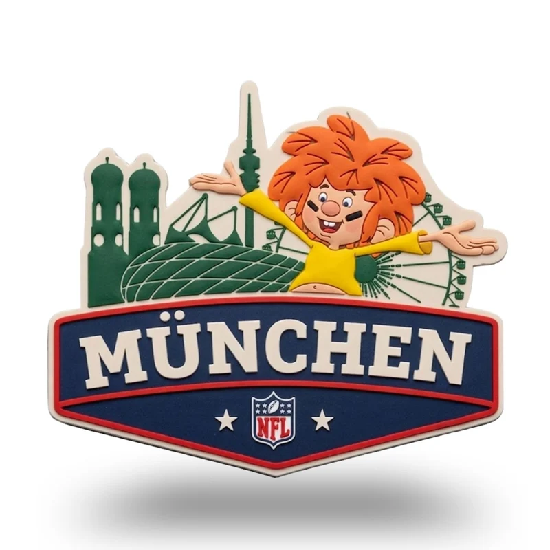®NFL x ®Pumuckl Magnet "München"