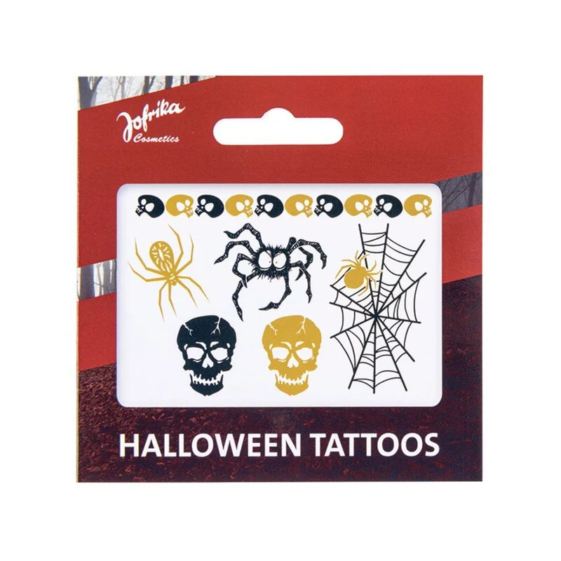Halloween Tattoos | Schwarz/Gold