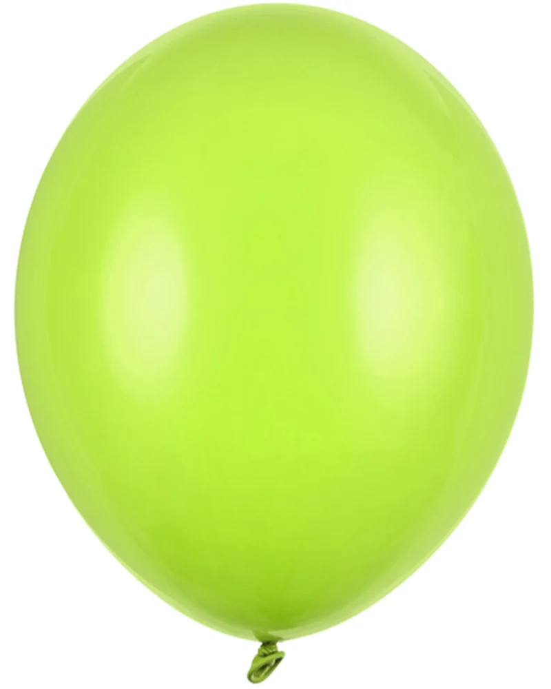 50 Stk. Luftballon Ø30cm "Uni Pastell" | Limettengrün
