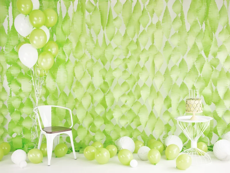 50 Stk. Luftballon Ø30cm "Uni Pastell" | Limettengrün