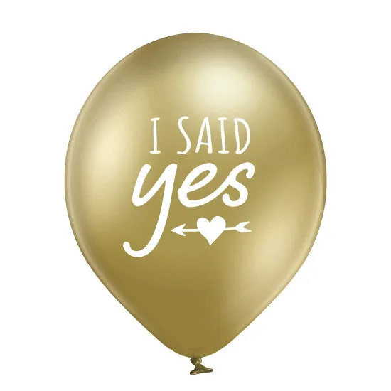 Luftballon Ø30cm "Bride to Be" | 6 Stk.