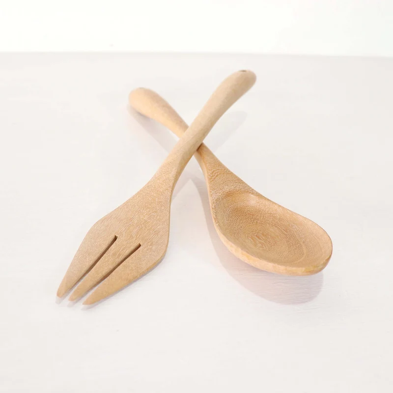 SA LIN THIP Wooden Salad Fork and Spoon Set