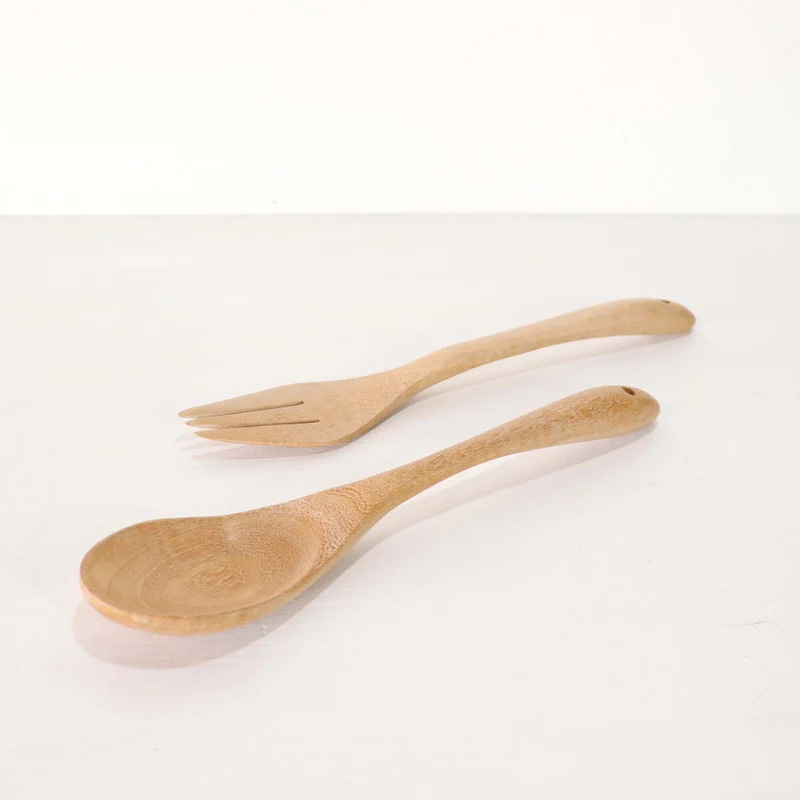 SA LIN THIP Wooden Salad Fork and Spoon Set