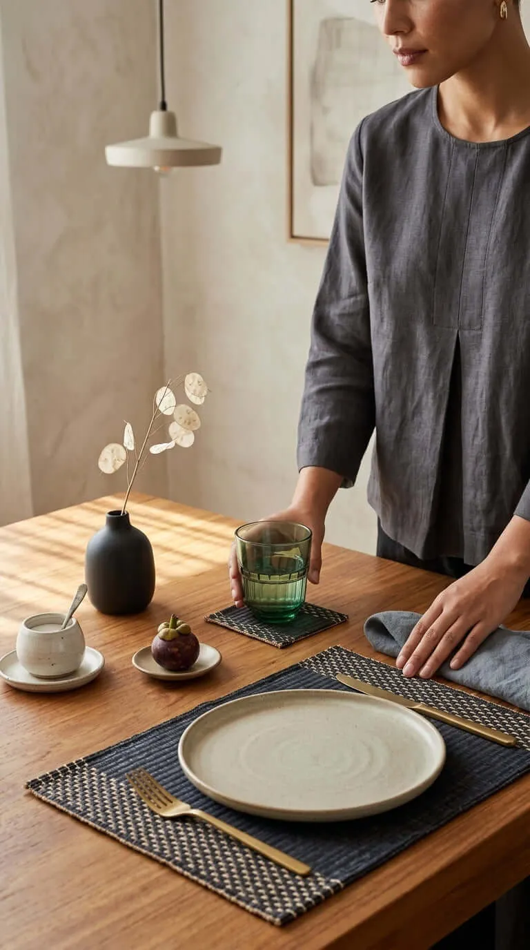 Lavila Handwoven Coaster Set of 4