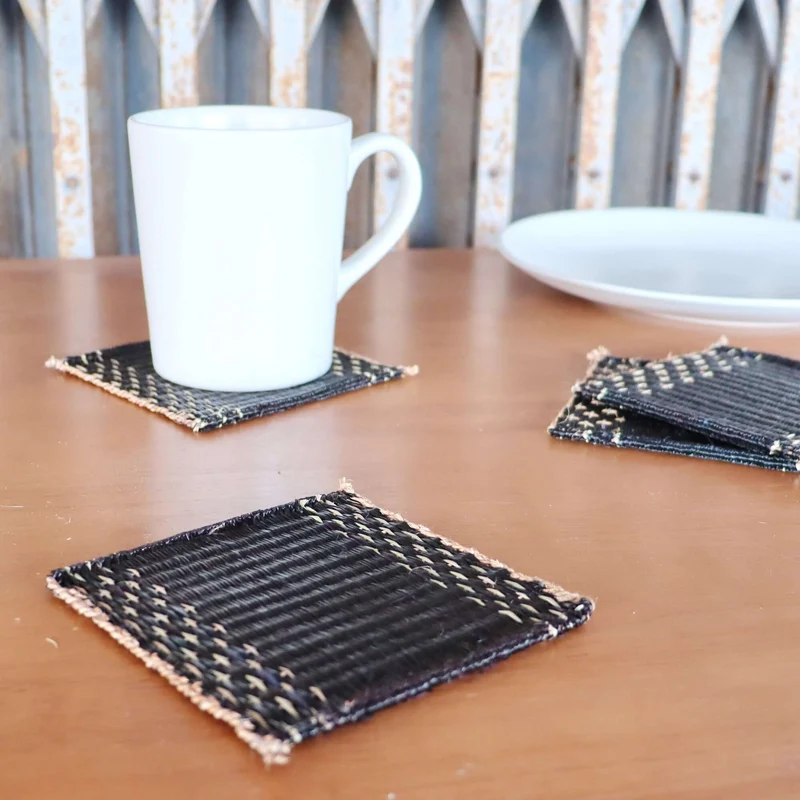 Lavila Handwoven Coaster Set of 4