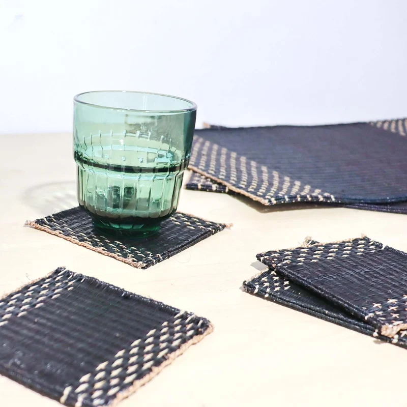 Lavila Handwoven Coaster Set of 4