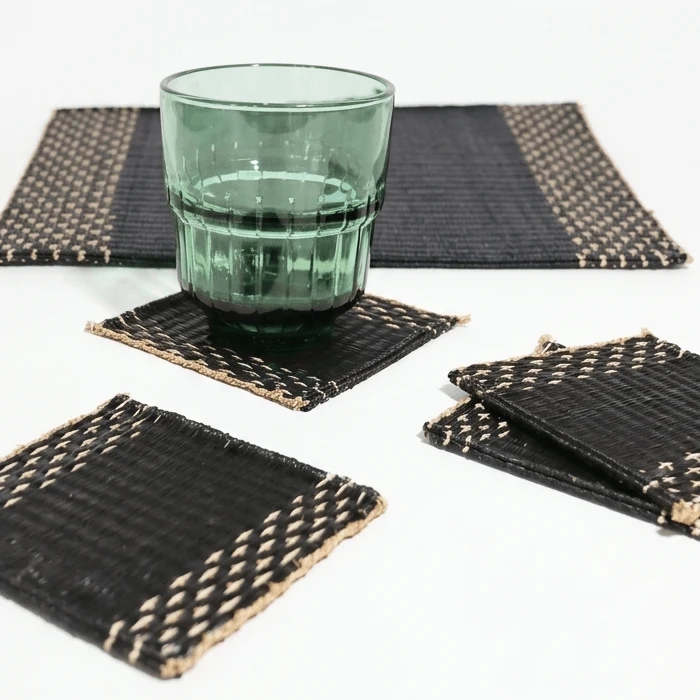 Lavila Handwoven Coaster Set of 4