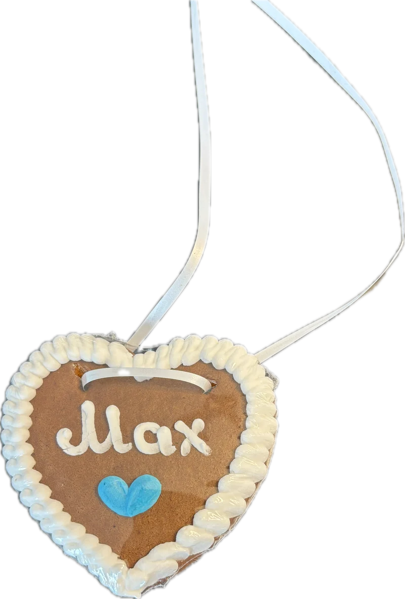 Tischkarten aus Lebkuchen