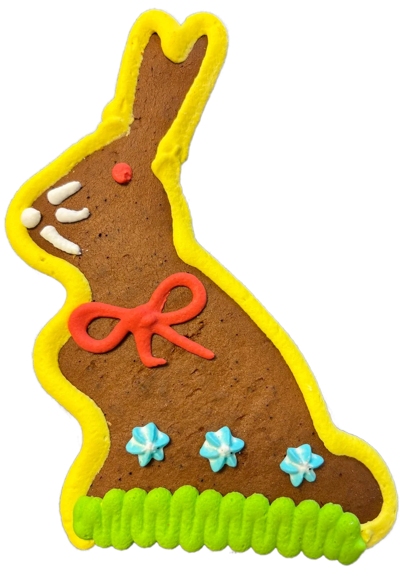Lebkuchen-Osterhase 14cm