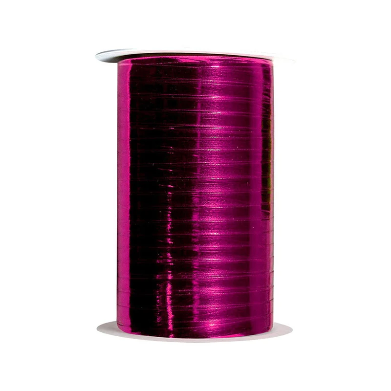 Geschenkband Polyband 10mm/250m Metallic Magenta