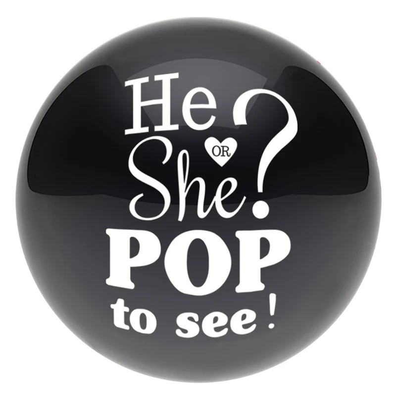 "The Big Reveal" - Gender Baby Party Dekoration Partygeschirr