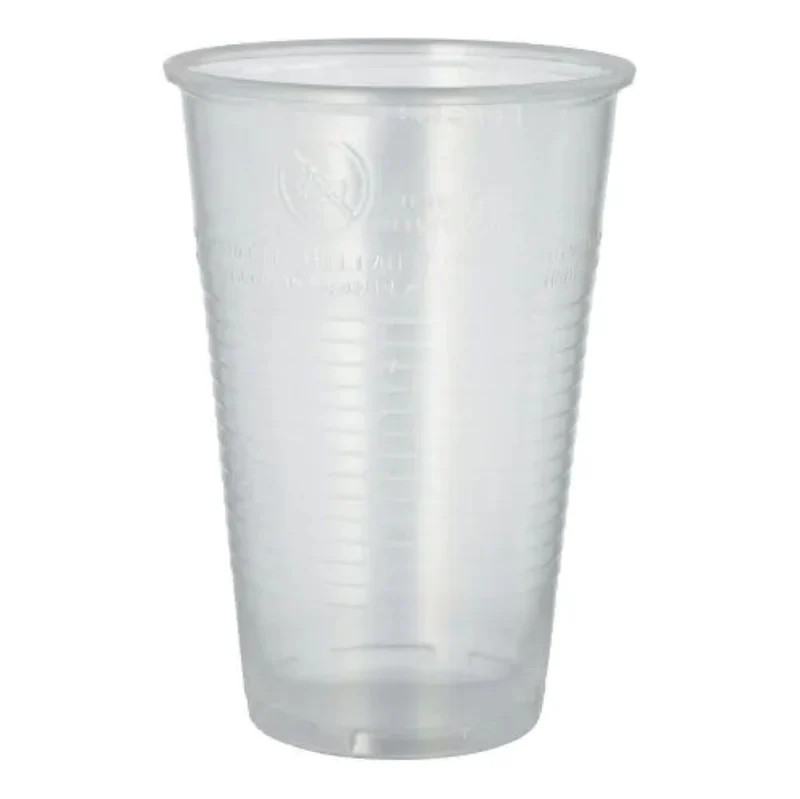 Plastikbecher PP 0,5l./50St. Transparent