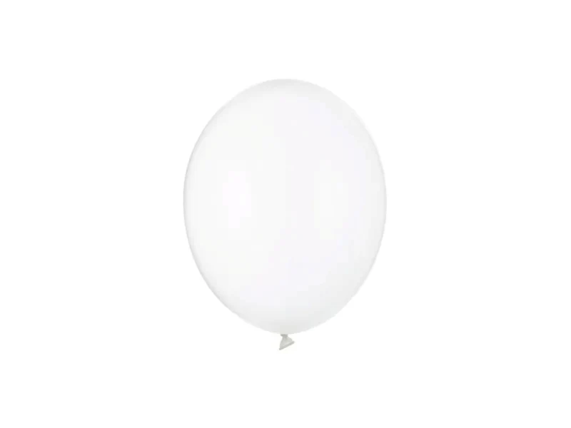 100 Stk. Luftballon Ø12cm "Uni Crystal" | Clear