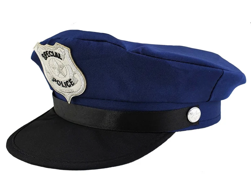 Kinder "Special Police" Polizei Mütze | Blau