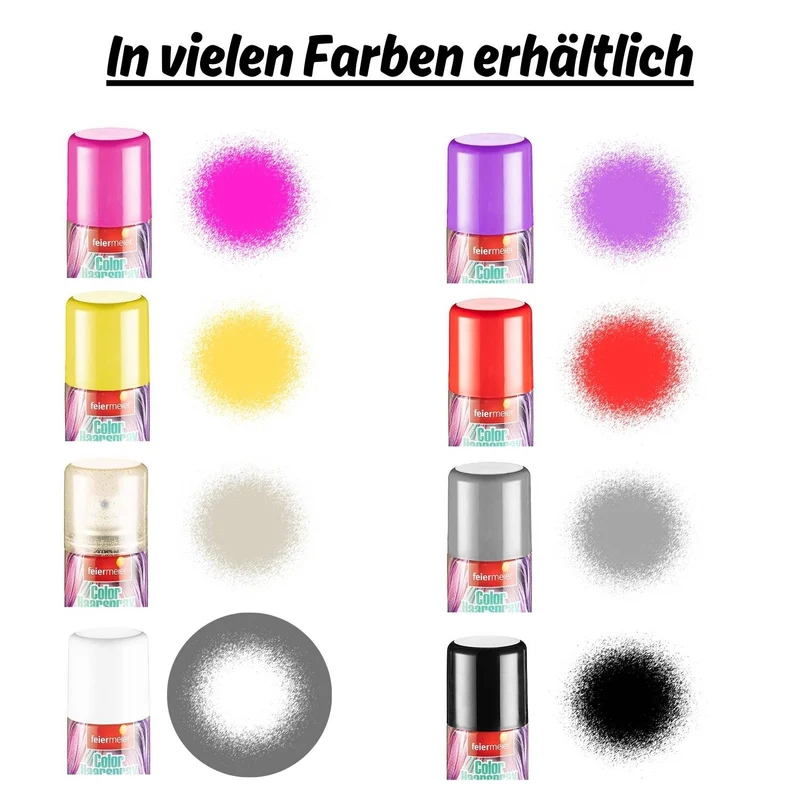Feiermeier "Color Haarspray" 125 ml | Weiß