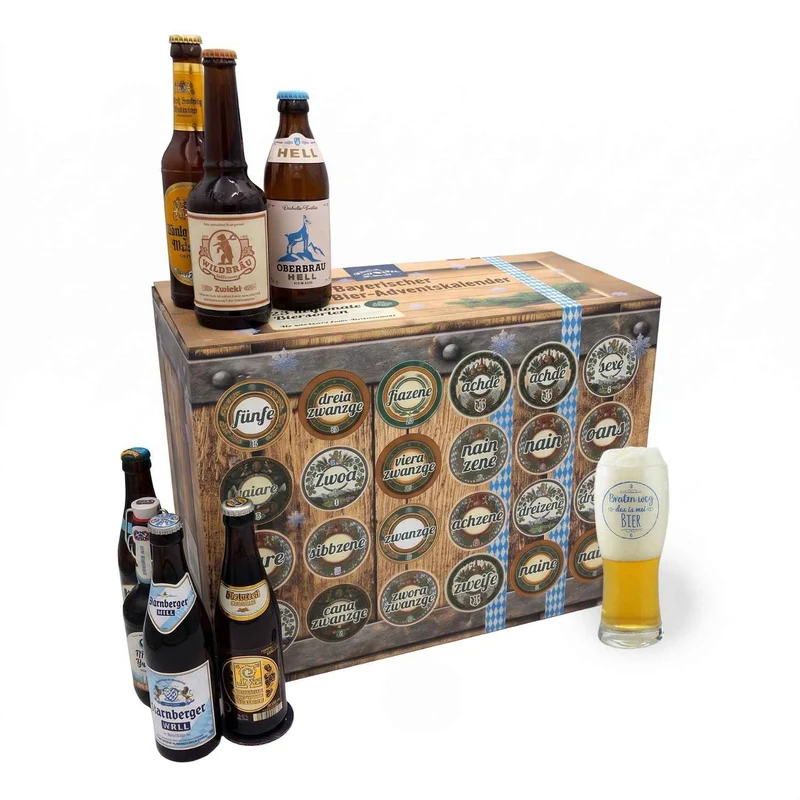 Bayerischer Bier Adventskalender Adventskistl