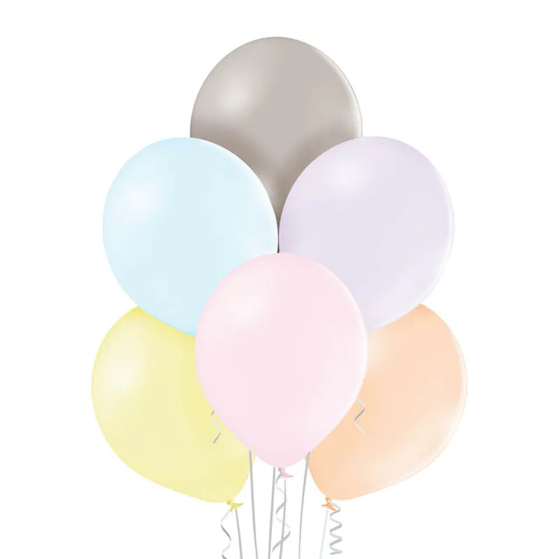 25 Stk. Luftballon Unifarben Ø 30cm | Bunt Macaron #322
