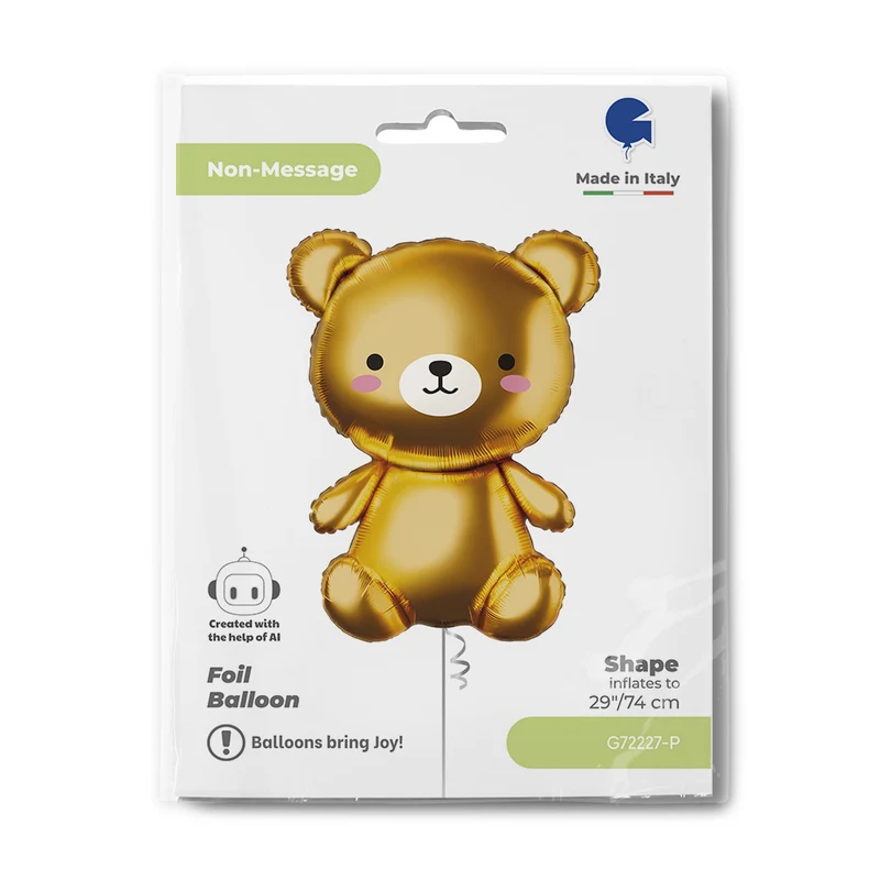 Shape Folienballon "Bär" | 74 cm
