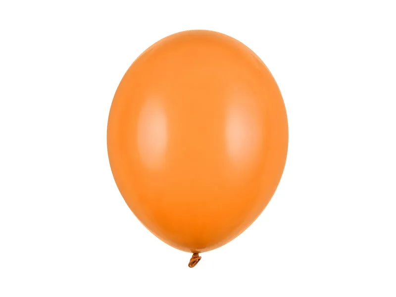 50 Stk. Luftballon Ø30cm "Uni Pastell" | Orange