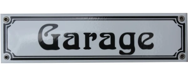 Email Jugendstil Schild, verschiedene Ausführungen