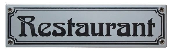 Email Jugendstil Schild, verschiedene Ausführungen