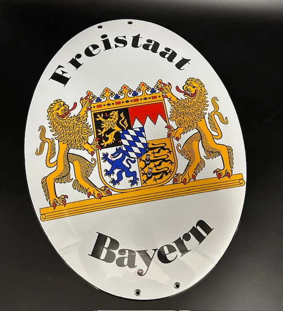 Email Schild "Freistaat Bayern"