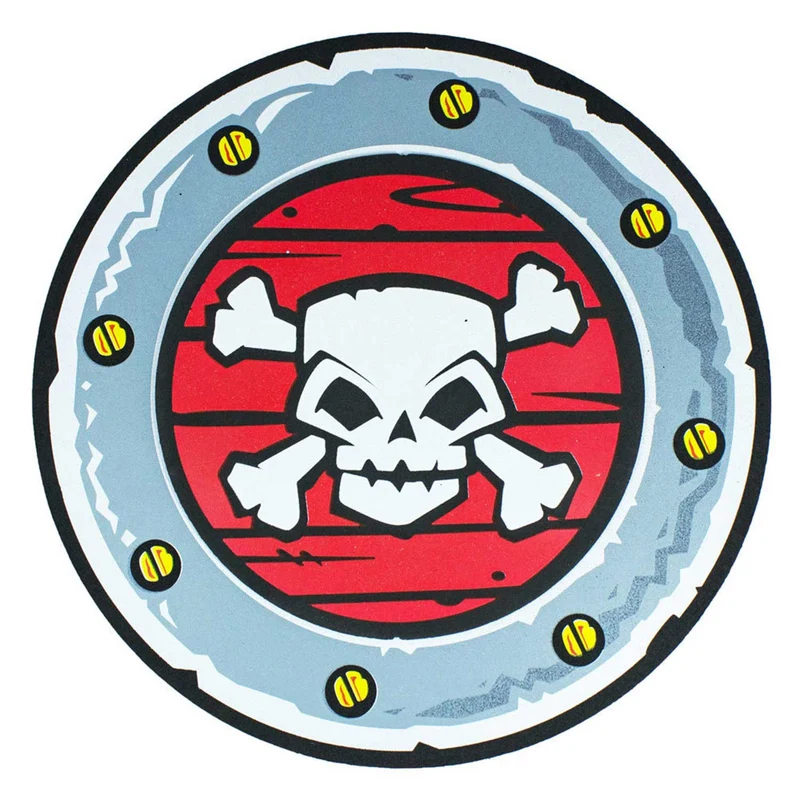 Piraten Säbel und Schild aus Schaumstoff | Spielset