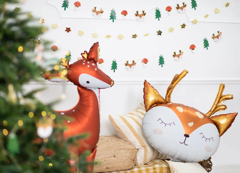 Shape Folienballon "Hirsch" | 73 x 64 cm