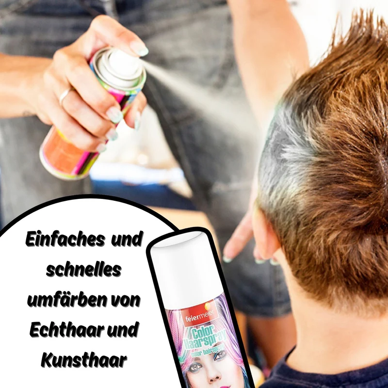 Feiermeier "Color Haarspray" 125 ml | Grün